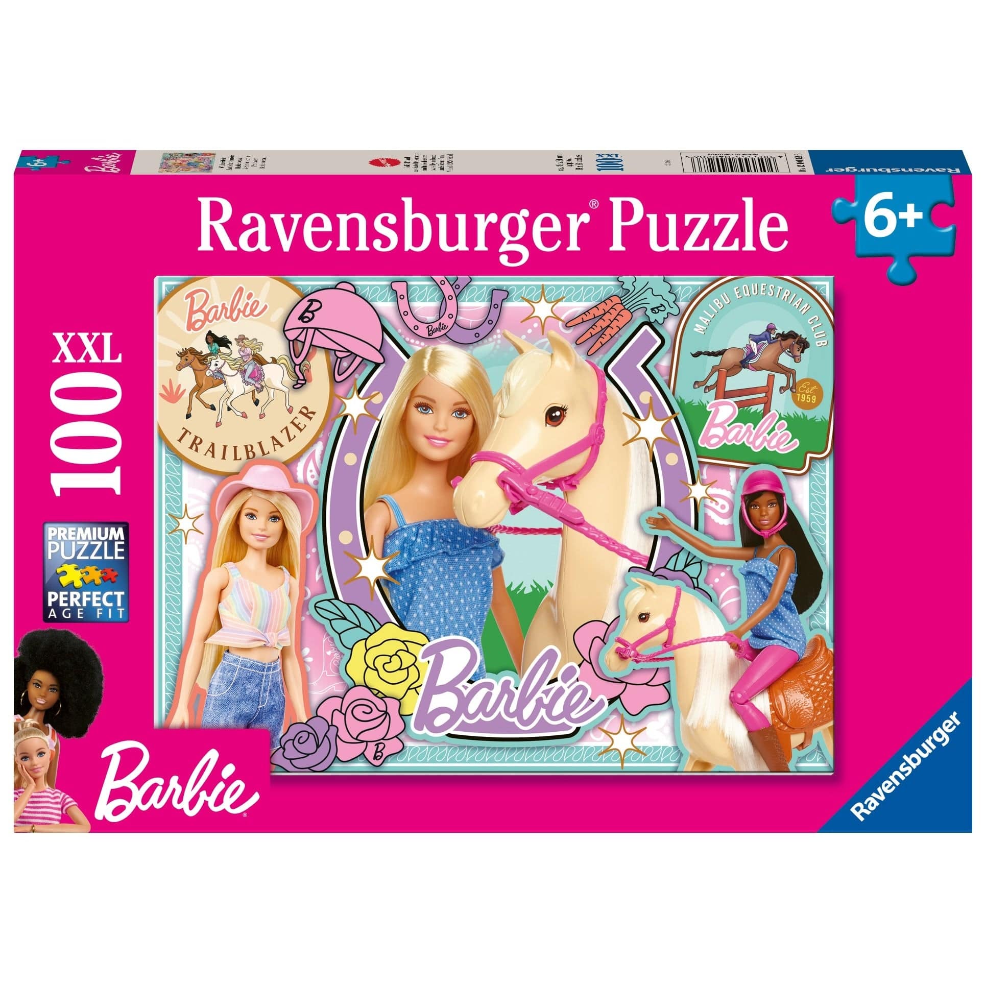 Ravensburger Barbie 100pc XXL Jigsaw Puzzle for Kids 4005555040286