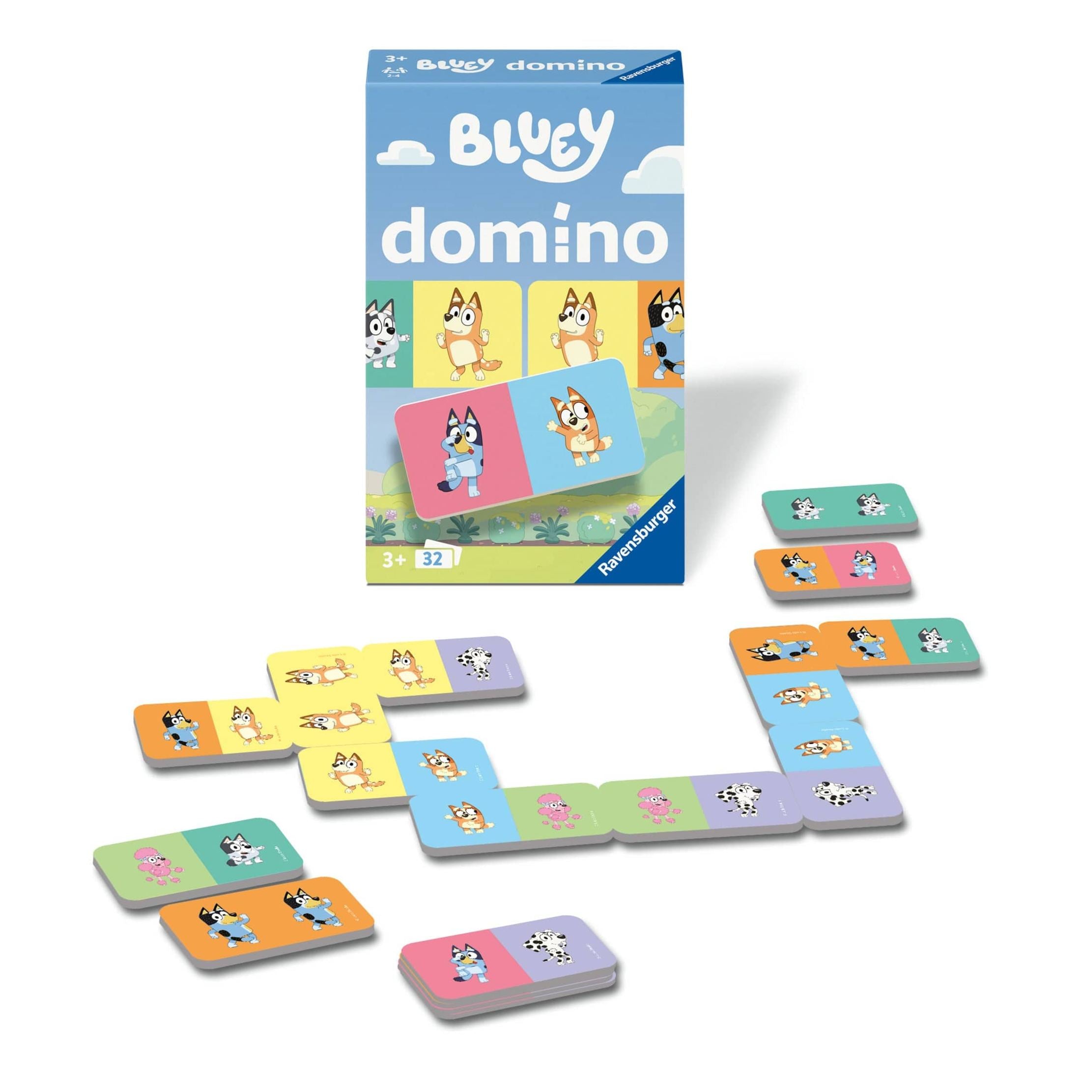 Ravensburger: Bluey Dominoes Game