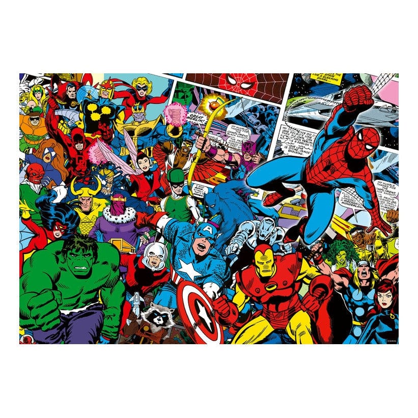 Ravensburger Challenge - Marvel 1000 Piece Jigsaw Puzzle 4005555005100
