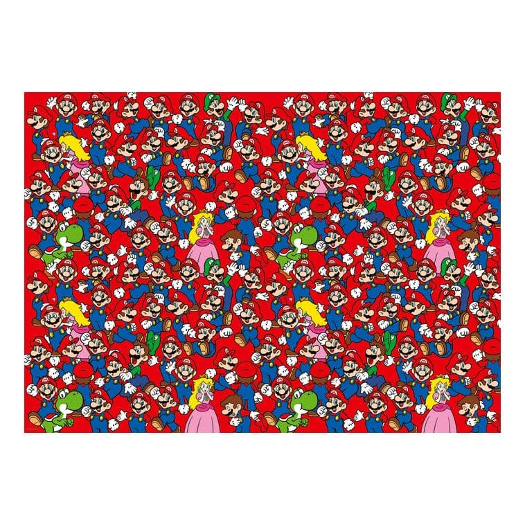 Ravensburger Challenge - Super Mario 1000 Piece Jigsaw Puzzle 4005555005049