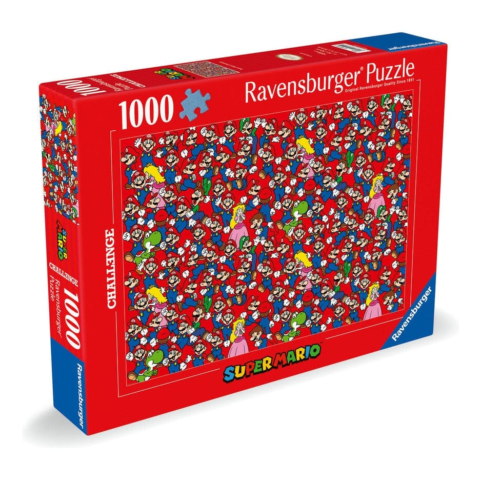 Ravensburger Challenge - Super Mario 1000 Piece Jigsaw Puzzle 4005555005049
