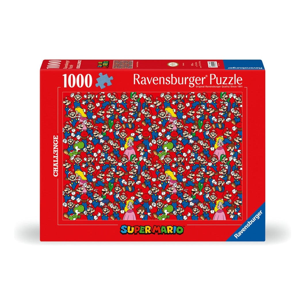Ravensburger Challenge - Super Mario 1000 Piece Jigsaw Puzzle 4005555005049