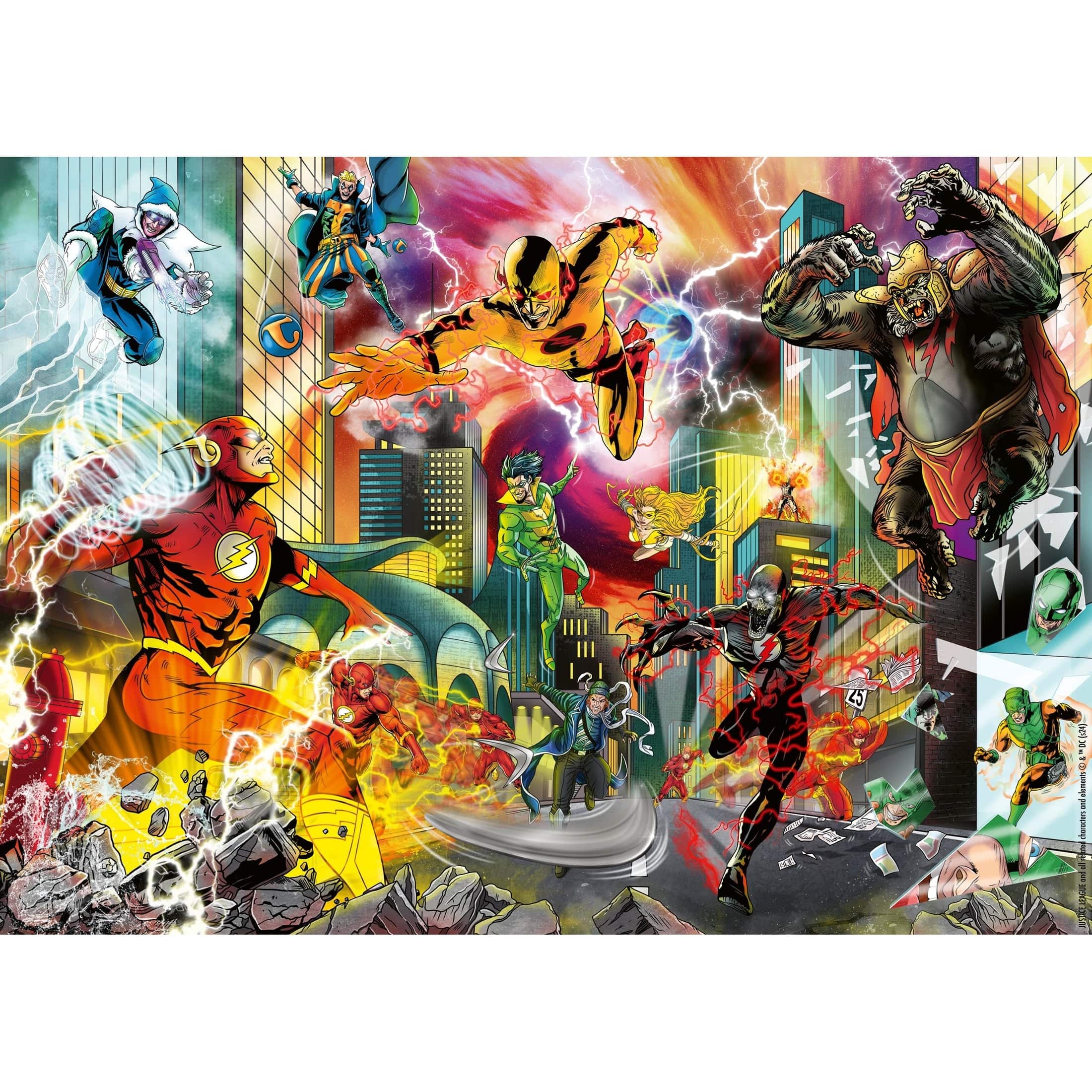 Ravensburger Collector's Edition The Flash 1000 Piece Jigsaw Puzzle 4005555007487
