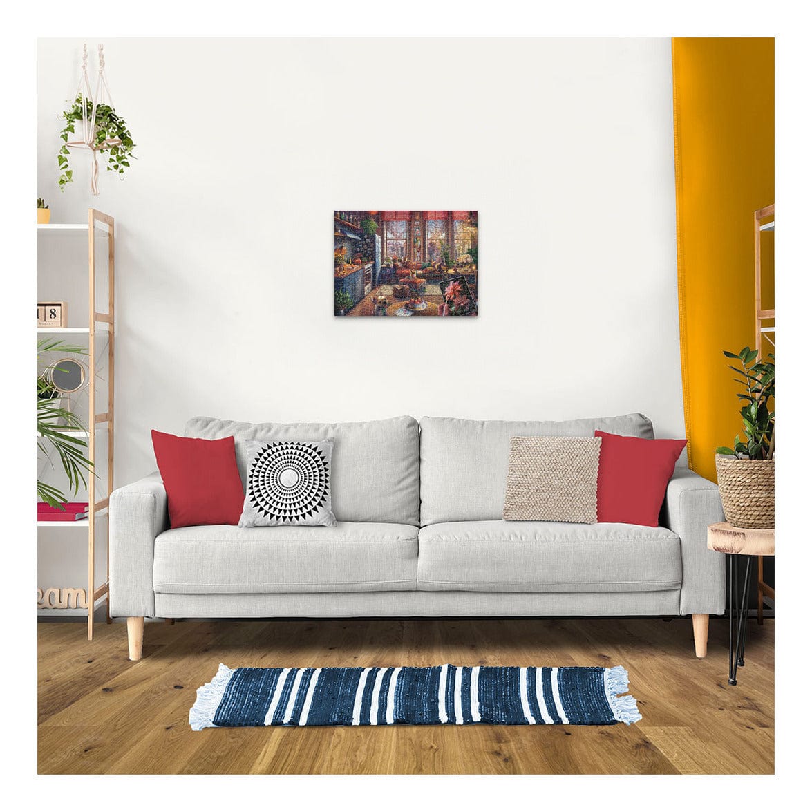 Ravensburger Cozy Boho Studio 500pc Large Format Puzzle