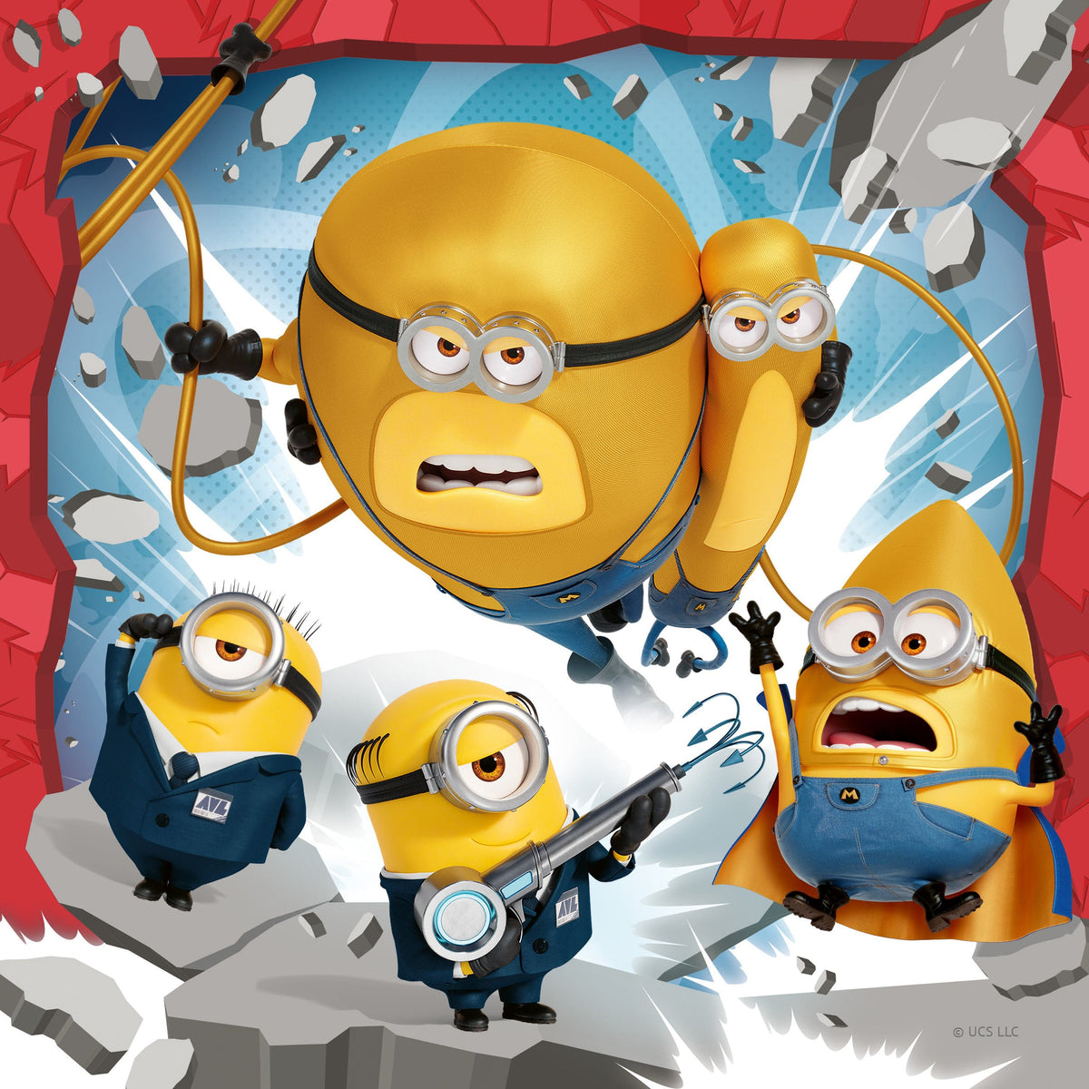 Ravensburger Despicable Me 4 3x49pc Jigsaw Puzzle Set 4005555010616