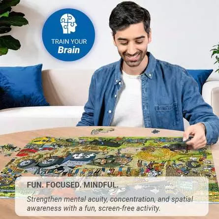Ravensburger - Diddly Squat Farm - 1000 piece Jigsaw Puzzle 4005555020639