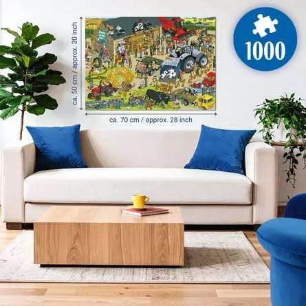 Ravensburger - Diddly Squat Farm - 1000 piece Jigsaw Puzzle 4005555020639