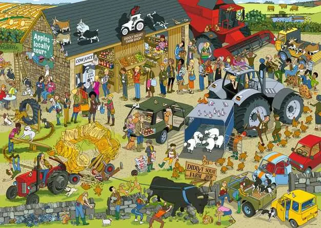 Ravensburger - Diddly Squat Farm - 1000 piece Jigsaw Puzzle 4005555020639