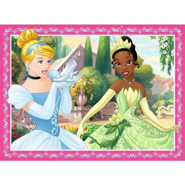 Ravensburger -Disney Princess, 4 in a Box - 12, 16, 20, 24 Pieces Puzzle 4005556073979