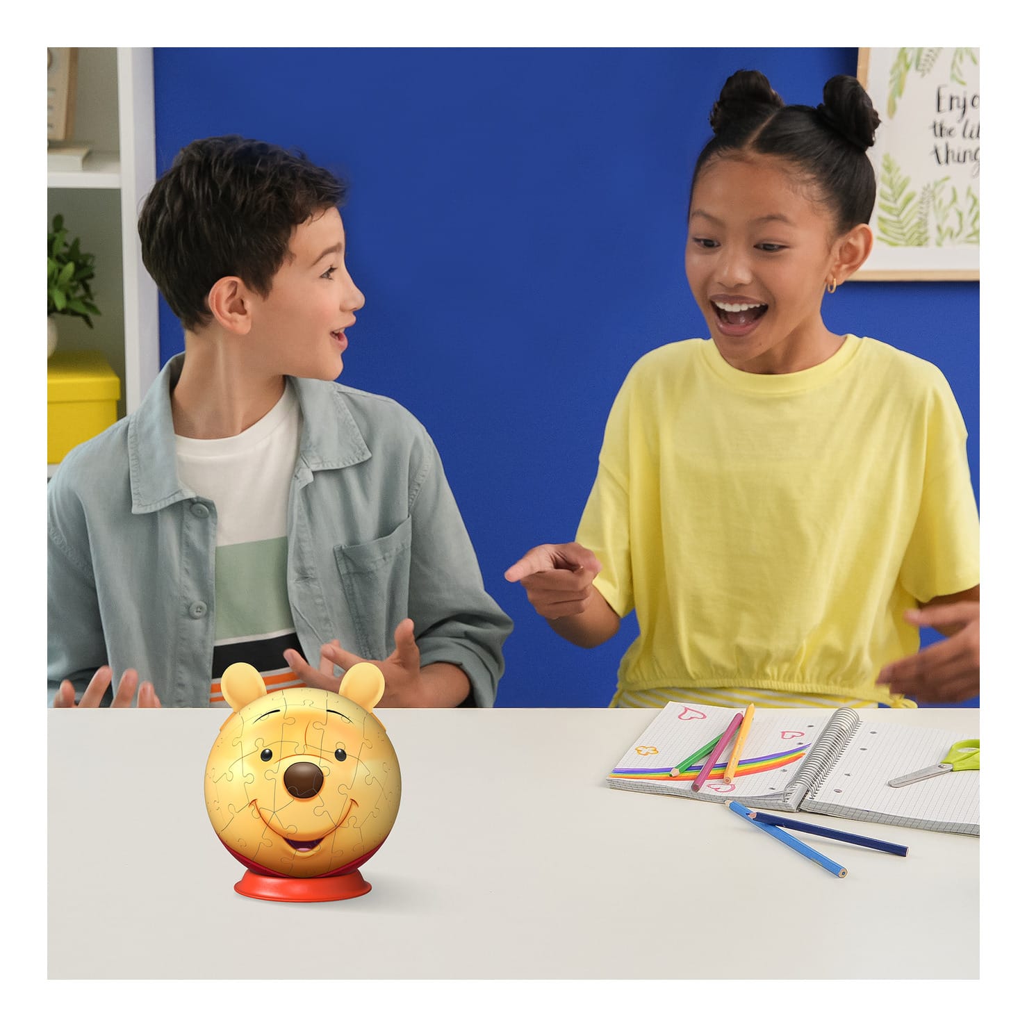 Ravensburger Disney Winnie the Pooh 72 Piece Jigsaw Puzzle Ball 3D Kids Gift Bright Colors 4005555080701