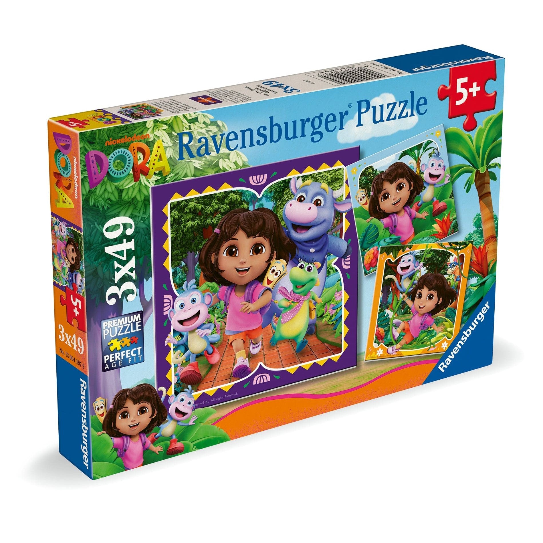 Ravensburger Dora 3x49 Piece Jigsaw Puzzle