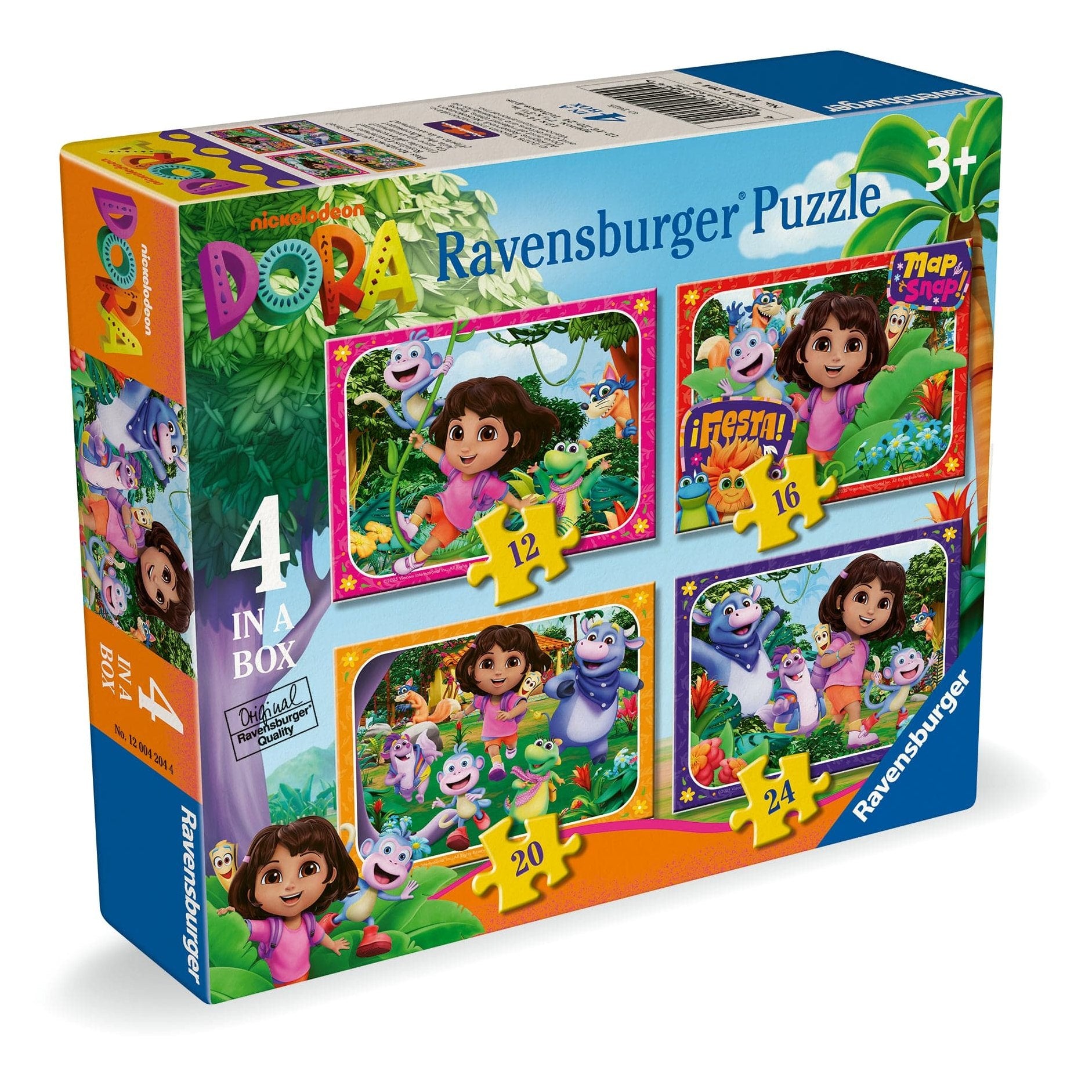 Ravensburger: Dora 4 in a Box Memory Game