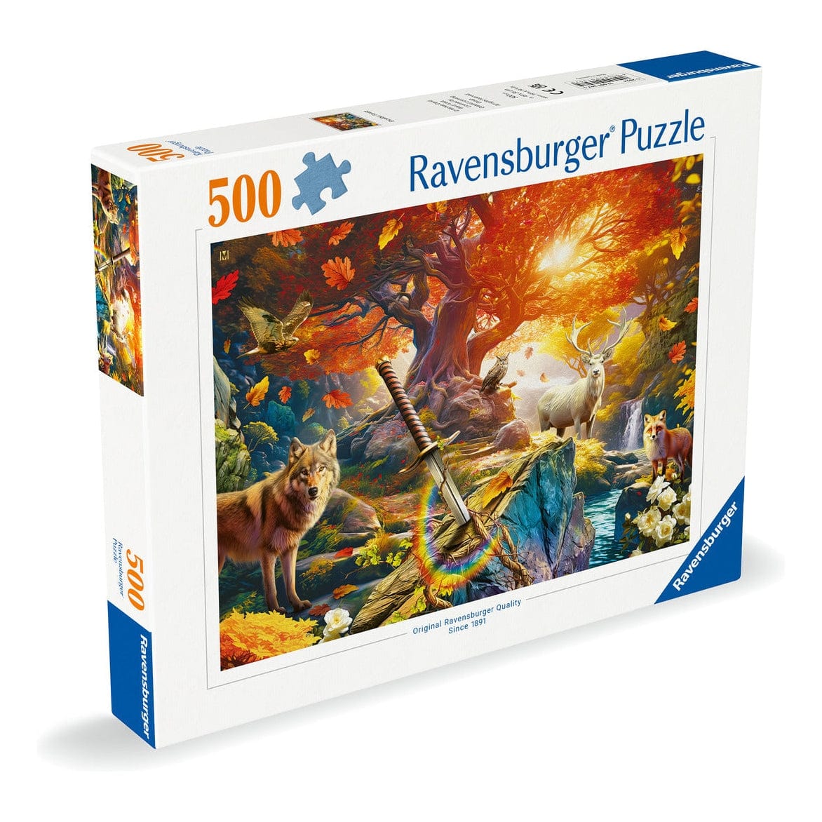 Ravensburger Excalibur Forrest 500pc Jigsaw Puzzle 4005555013075
