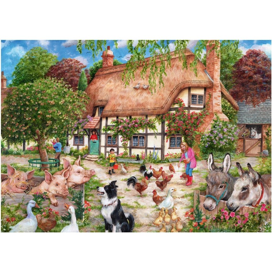 Ravensburger Farm Cottage 1000pc Puzzle