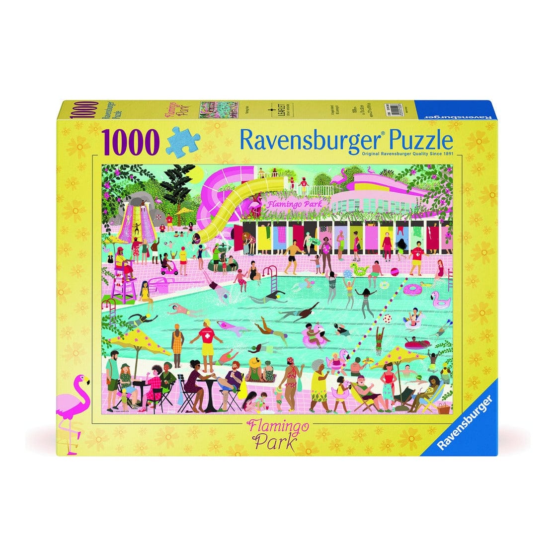 Ravensburger Flamingo Park 1000pc Jigsaw Puzzle Adventure 4005555015208