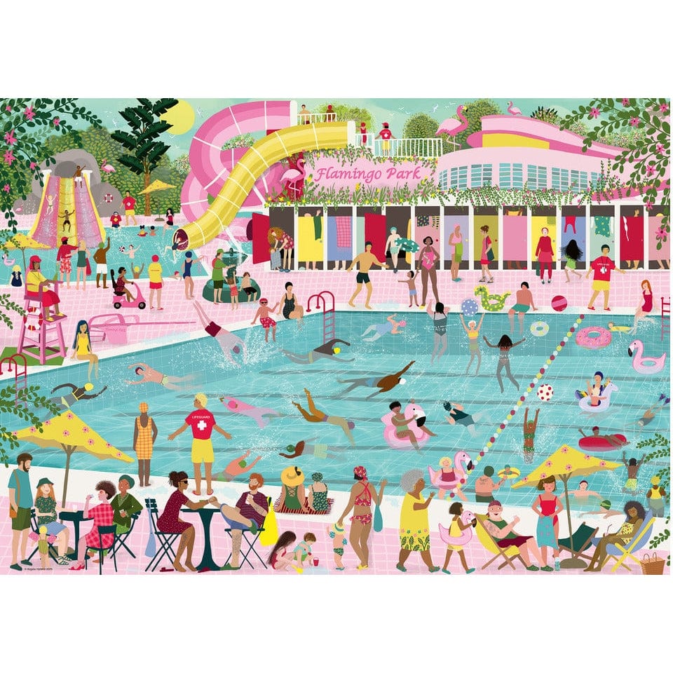 Ravensburger Flamingo Park 1000pc Jigsaw Puzzle Adventure 4005555015208