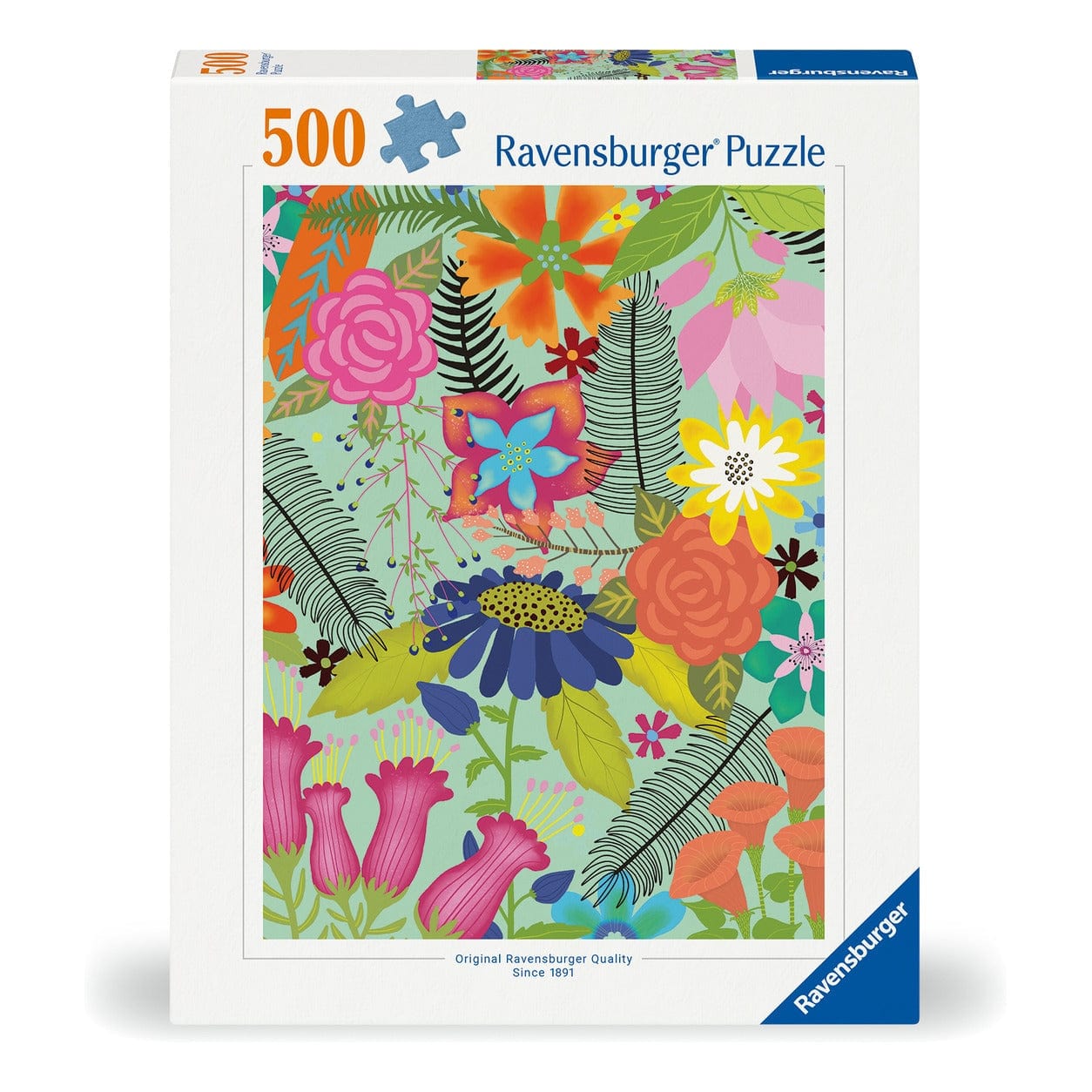 Ravensburger Flower Jungle 500pc Jigsaw Puzzle 4005555013822