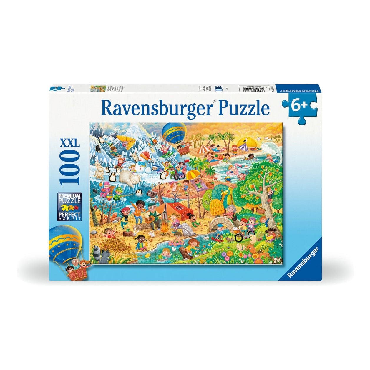 Ravensburger Four Seasons Of Fun 100pc XXL Jigsaw Puzzle