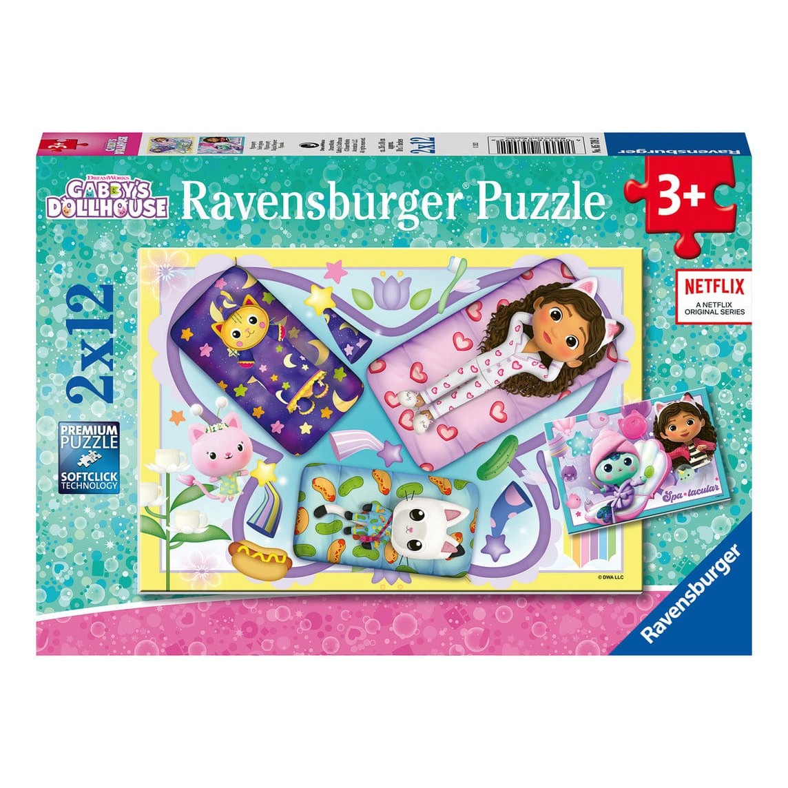 Ravensburger: Gabby's Dollhouse 2x12 Piece Jigsaw Puzzle 4005556057092