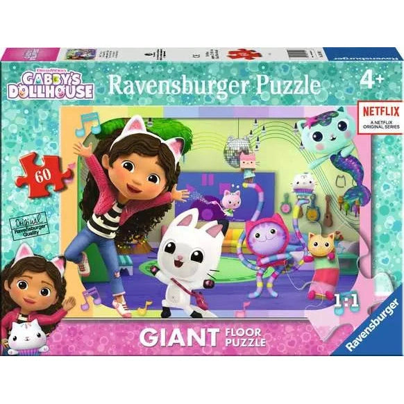 Ravensburger - Gabby's Dollhouse Giant Floor Puzzle - 60 Pieces Puzzle 4005556031801