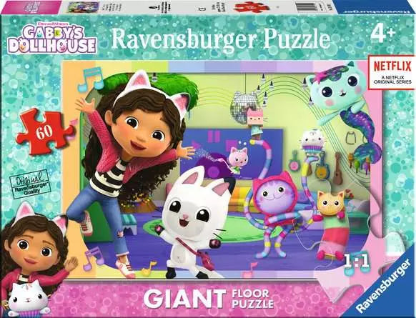 Ravensburger - Gabby's Dollhouse Giant Floor Puzzle - 60 Pieces Puzzle 4005556031801