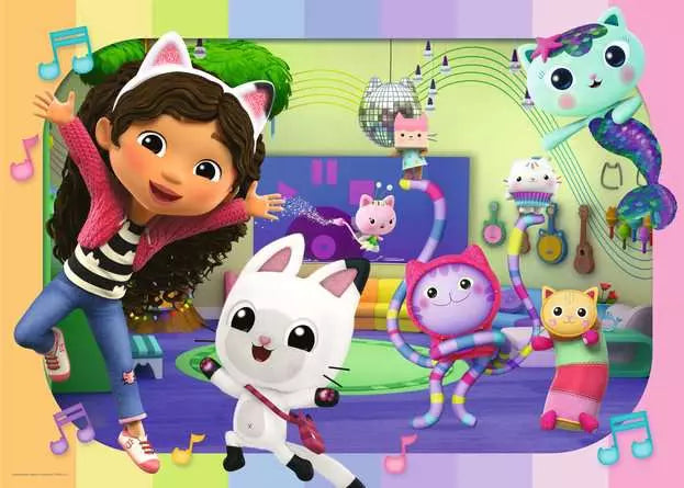 Ravensburger - Gabby's Dollhouse Giant Floor Puzzle - 60 Pieces Puzzle 4005556031801