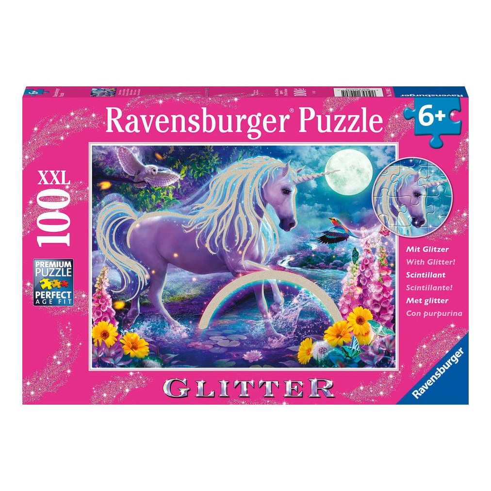 Ravensburger Glitter Unicorn XXL 100 Piece Jigsaw Puzzle