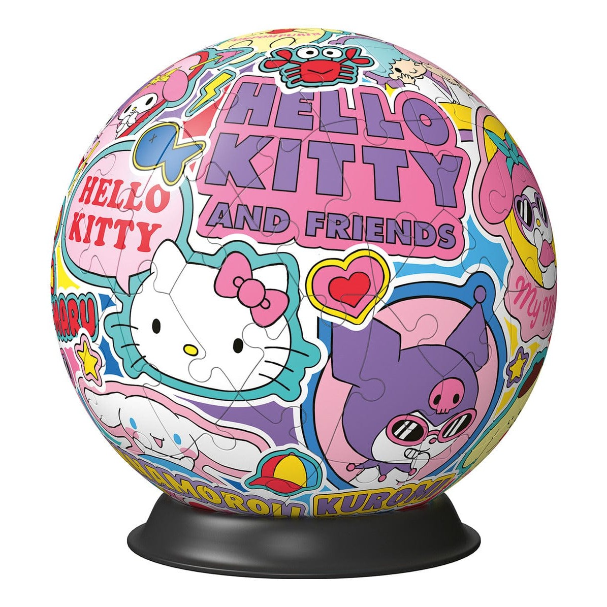 Ravensburger: Hello Kitty 3D Puzzle Ball 72pc Puzzle