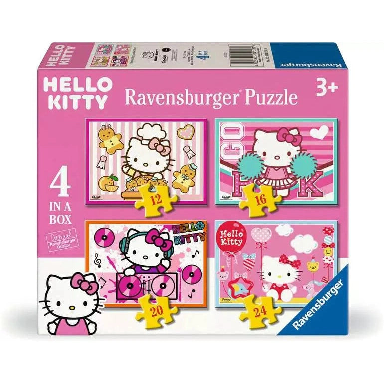 Ravensburger - Hello Kitty Dream Big, Sparkle More! - 12, 16, 20, 24 Pieces Puzzle 4005555041580