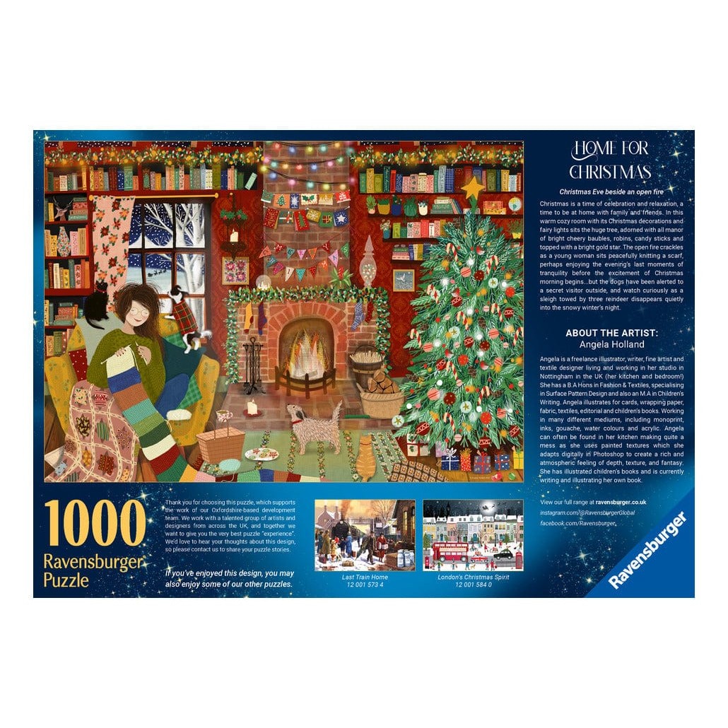 Ravensburger Home for Christmas 1000pc Puzzle