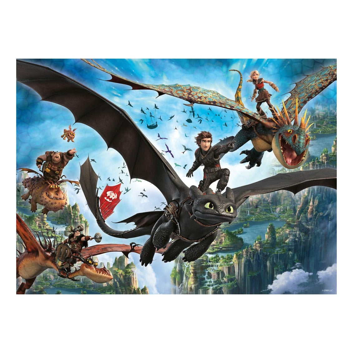 Ravensburger How To Train Your Dragon XXL 150 Piece Jigsaw Puzzle