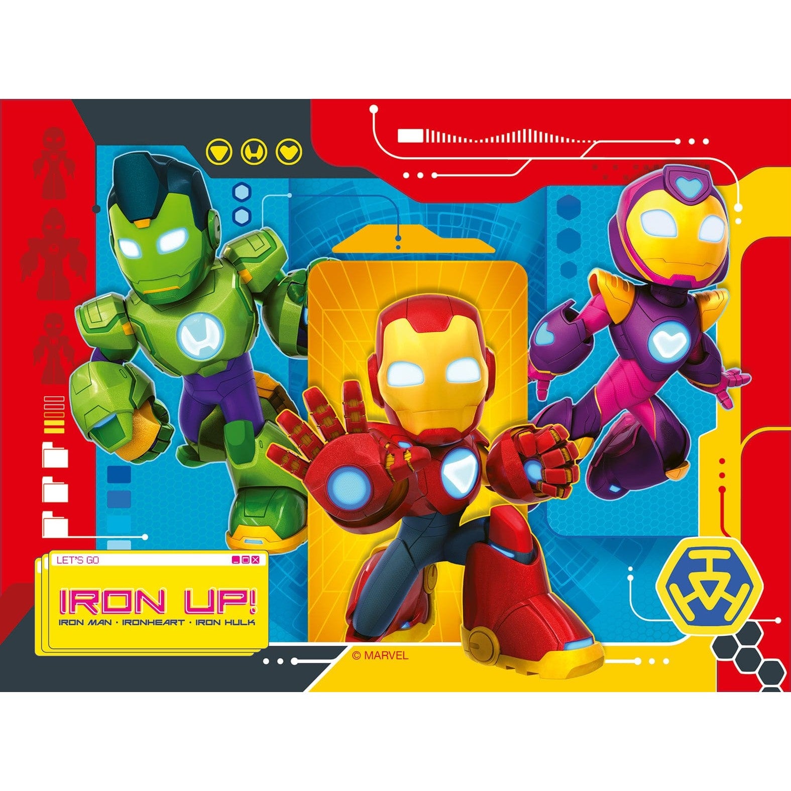 Ravensburger: Iron Man and His Awesome Friends 4 in a Box Game