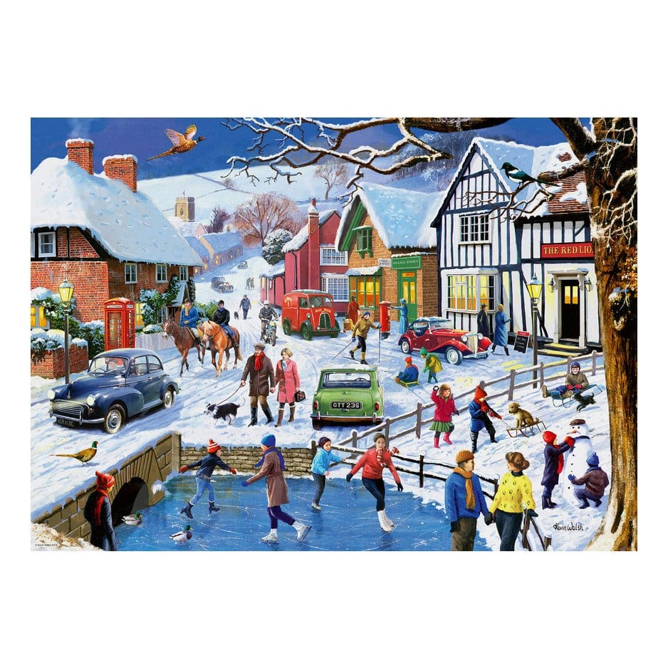 Ravensburger Leisure Day No 3 The Winter Village 1000pc Puzzle