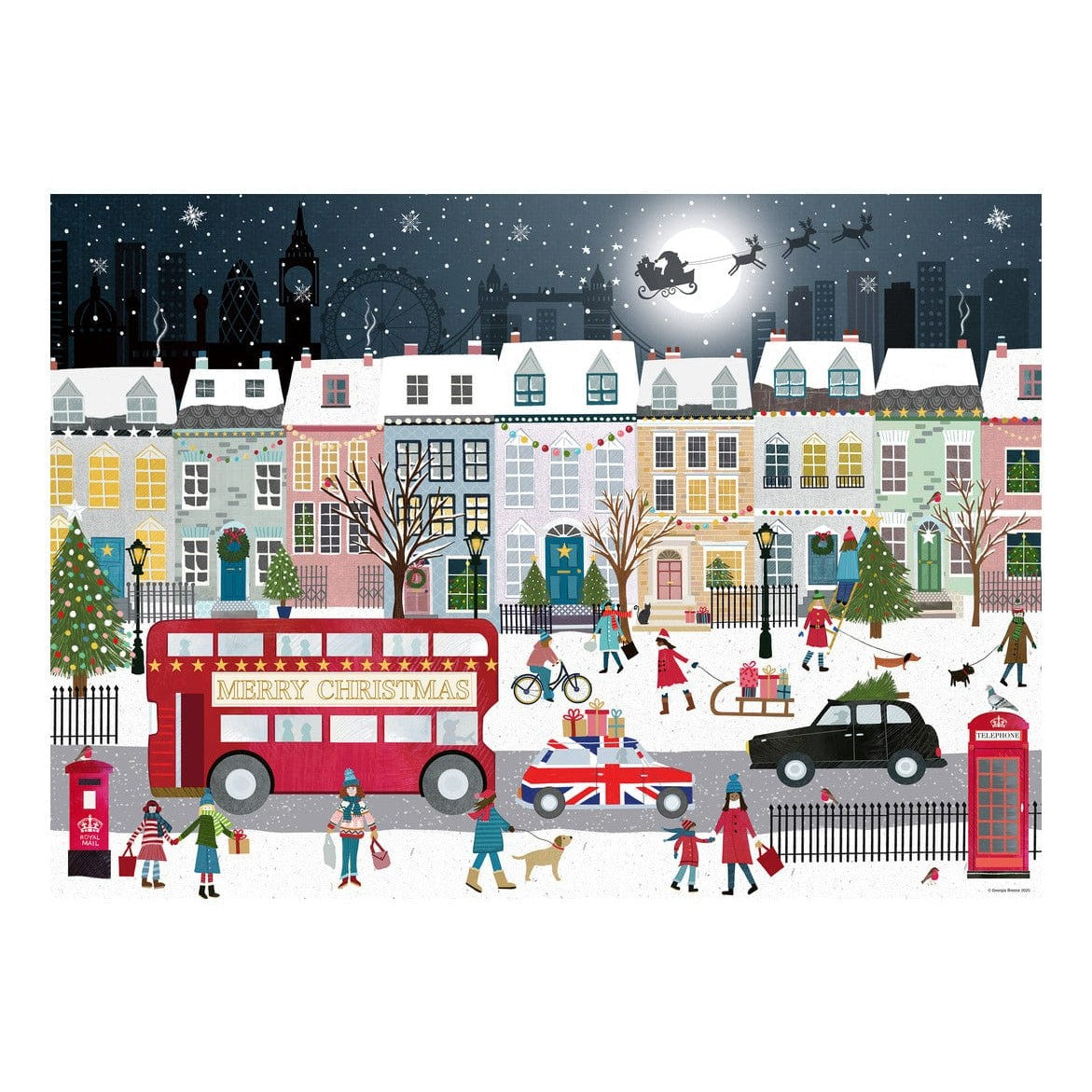 Ravensburger Londons Christmas Spirit 1000pc Puzzle