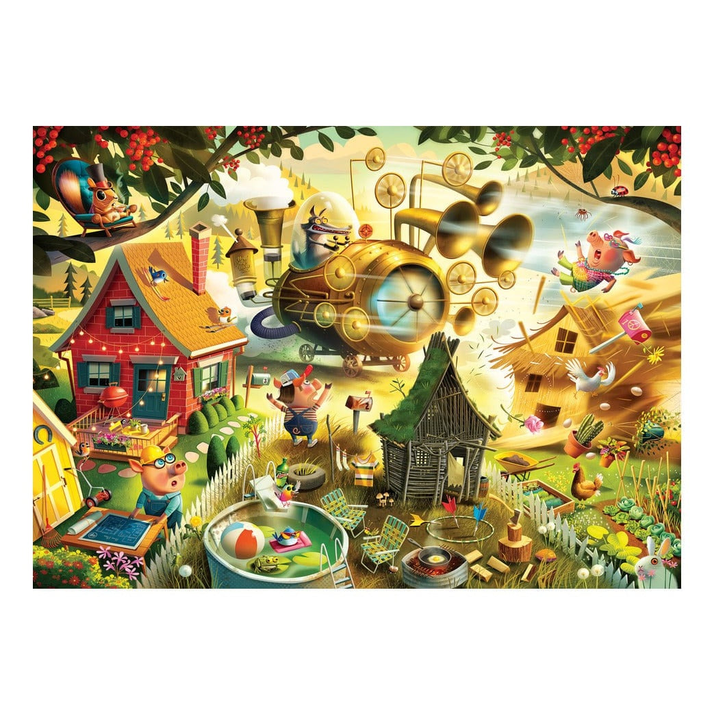 Ravensburger Look Out Little Pigs 1000pc Puzzle