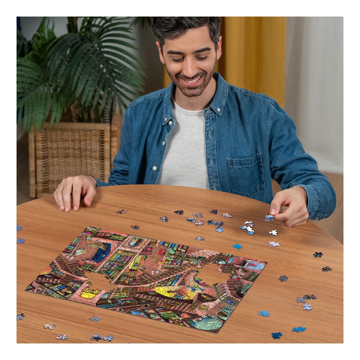 Ravensburger Ludicrous Library 500pc Puzzle