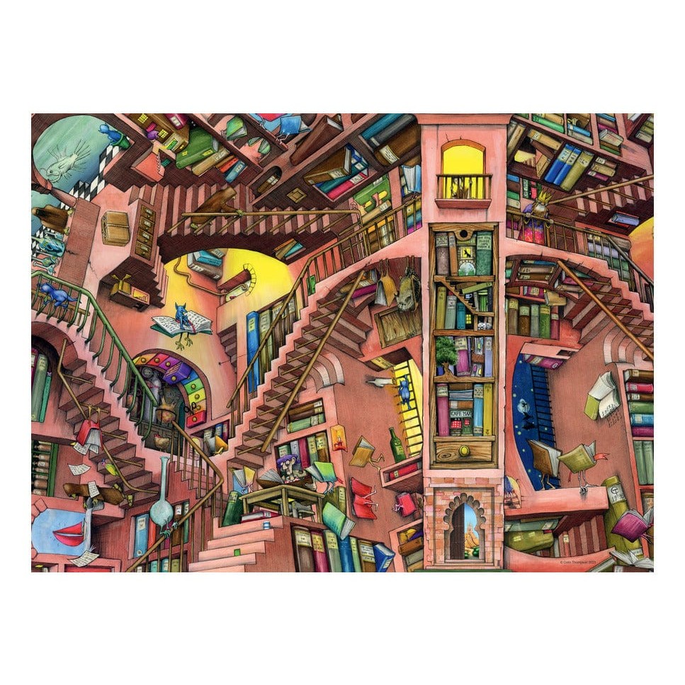 Ravensburger Ludicrous Library 500pc Puzzle
