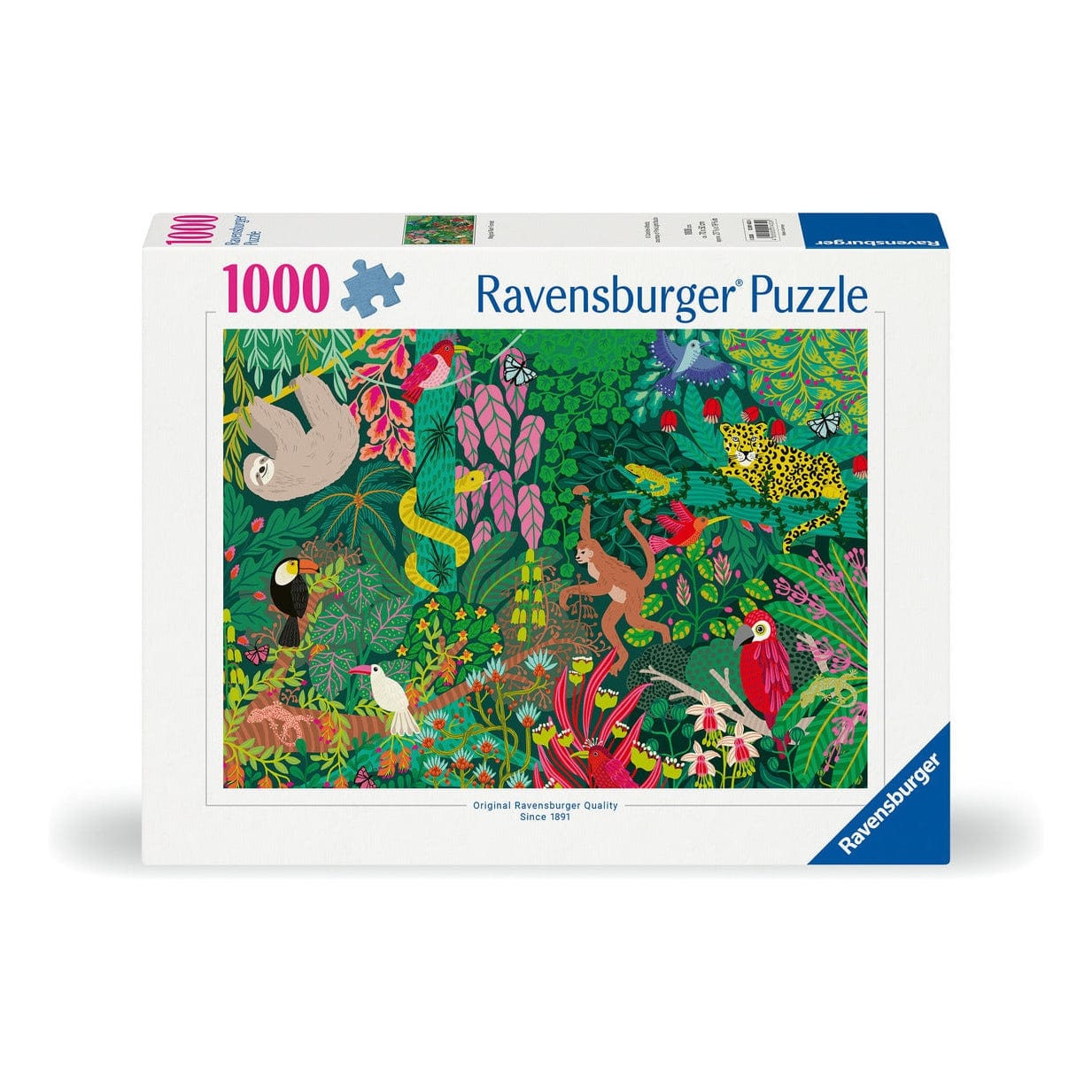 Ravensburger Magical Rain Forest 1000pc Jigsaw Puzzle 4005555014324
