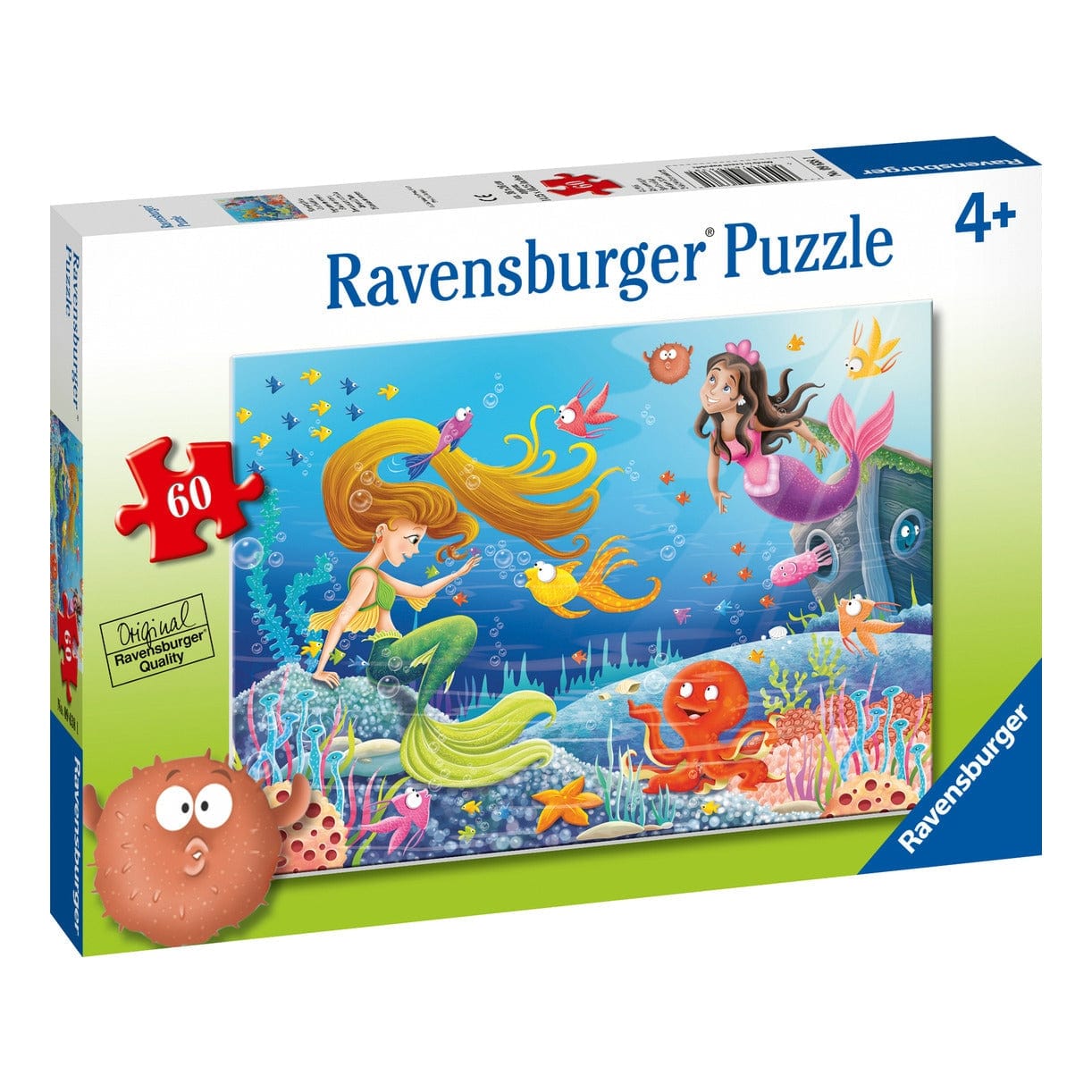 Ravensburger Mermaid Tales 60pc Jigsaw Puzzle for Kids 4005556096381