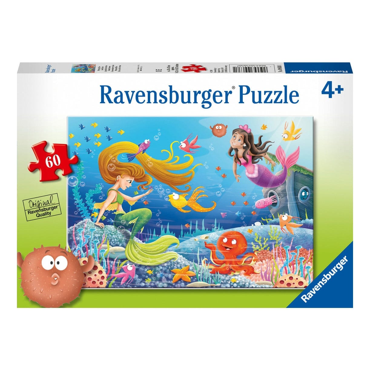Ravensburger Mermaid Tales 60pc Jigsaw Puzzle for Kids 4005556096381