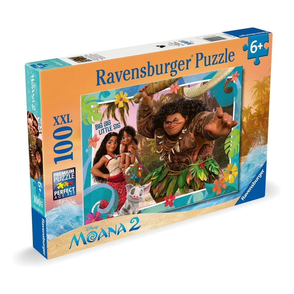 Ravensburger Moana 2 100pc XXL Puzzle For Kids Fun 4005555041245