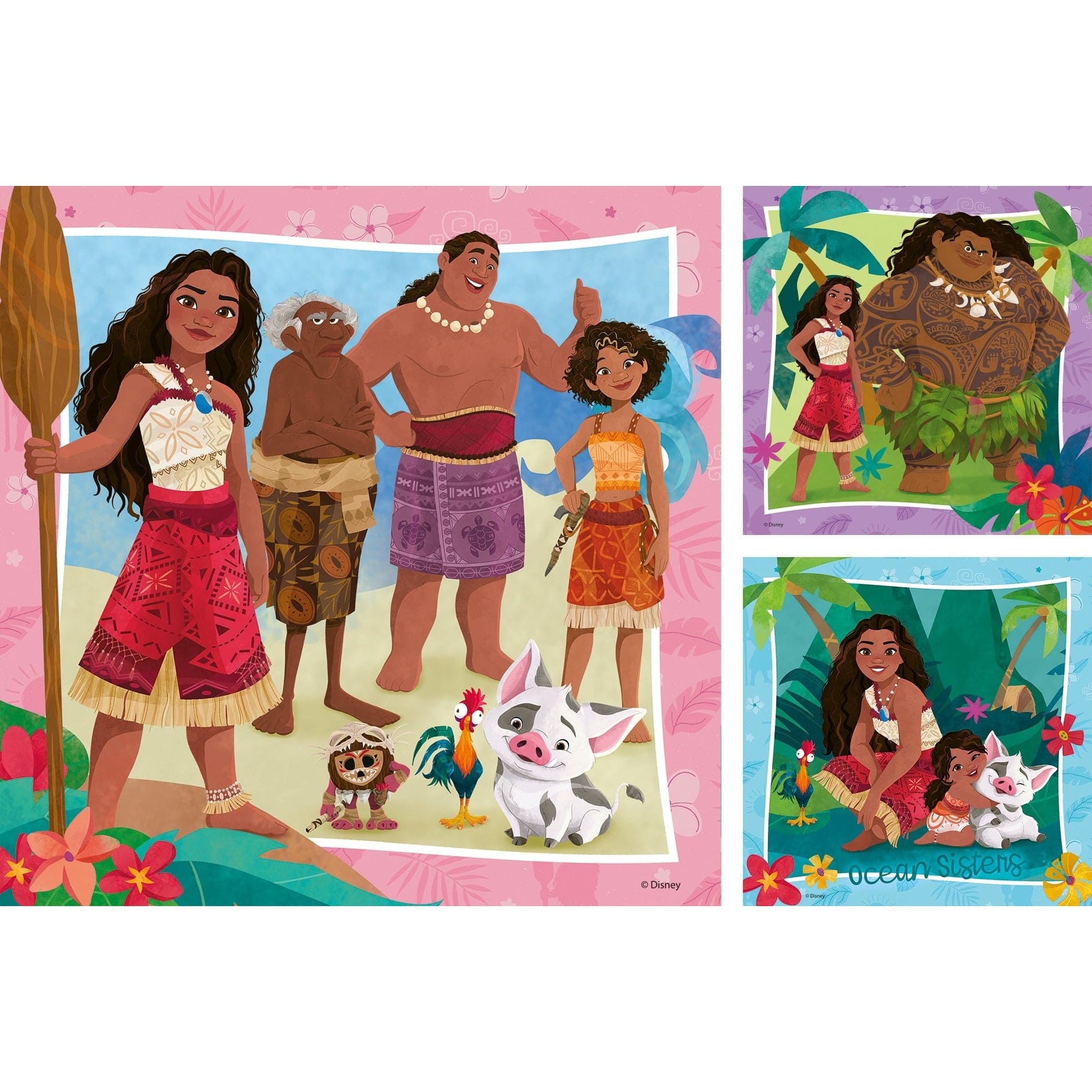 Ravensburger Moana 2 3x49 Piece Jigsaw Puzzle 4005555041238