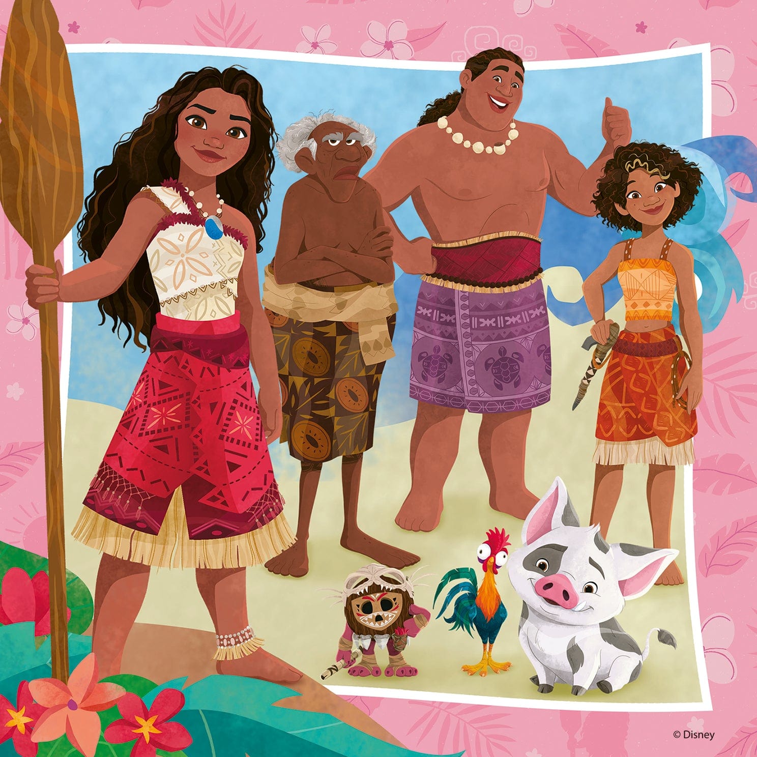 Ravensburger Moana 2 3x49 Piece Jigsaw Puzzle 4005555041238