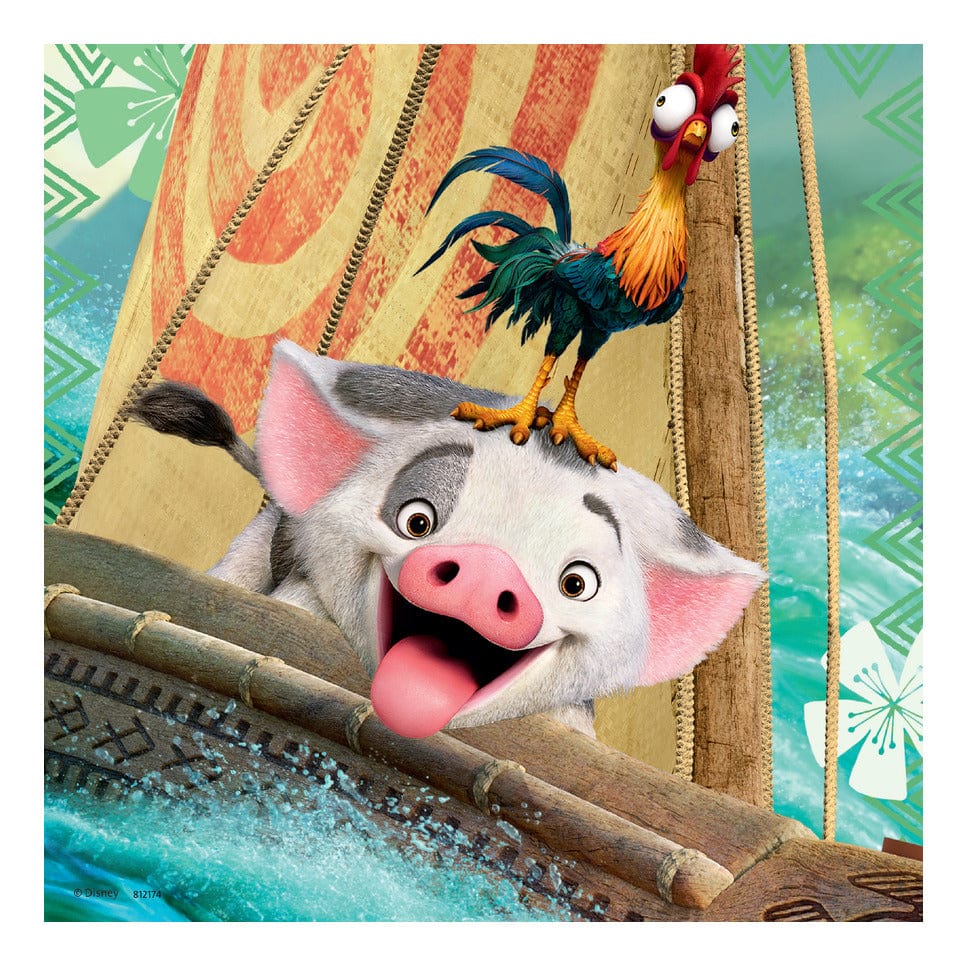 Ravensburger: Moana 3x49 Piece Jigsaw Puzzle