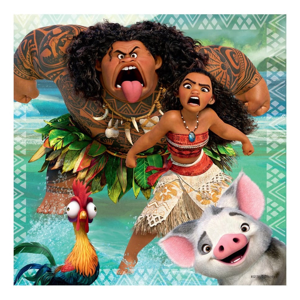 Ravensburger: Moana 3x49 Piece Jigsaw Puzzle