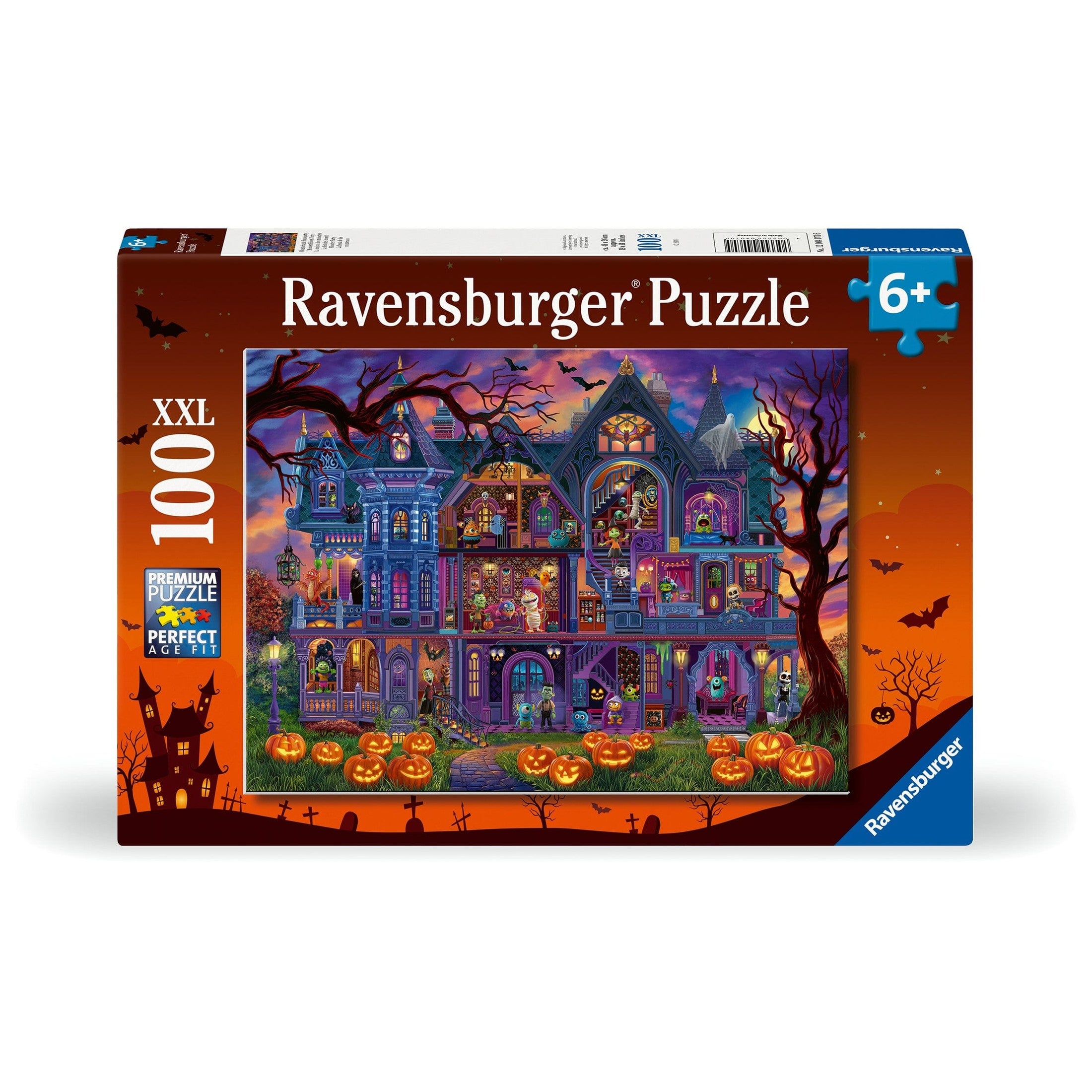Ravensburger Monster House Party XXL 100 Piece Jigsaw Puzzle