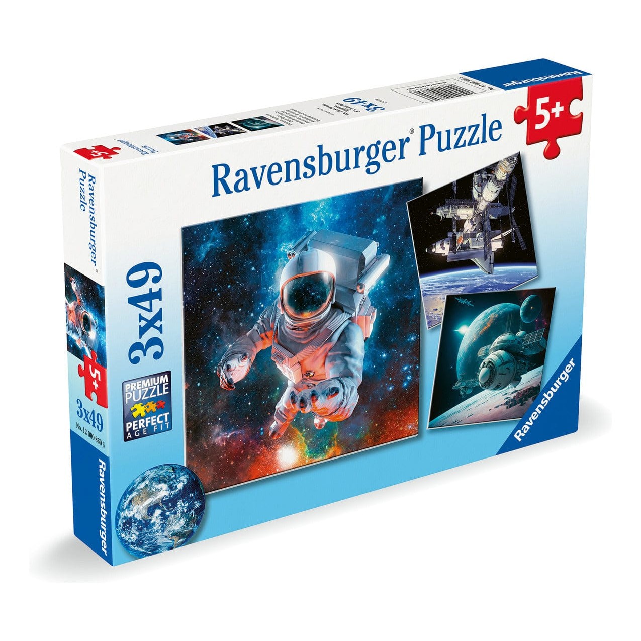 Ravensburger Outer Space 3x49 Piece Jigsaw Puzzle