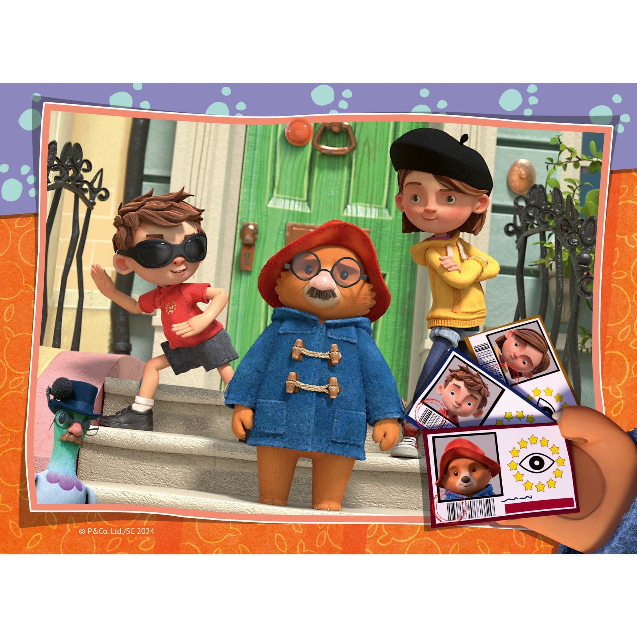 Ravensburger Paddington Bear 4 in a Box Jigsaw Puzzle 4005555010517
