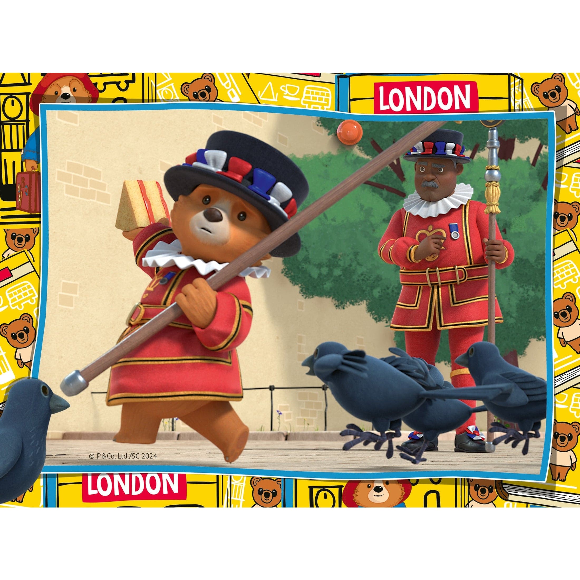 Ravensburger Paddington Bear 4 in a Box Jigsaw Puzzle 4005555010517