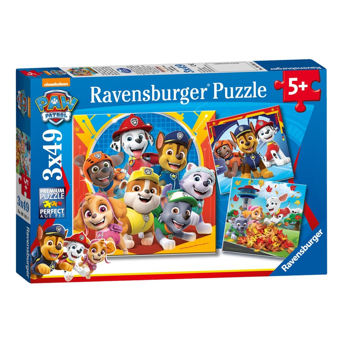 Ravensburger: Paw Patrol 3x49 Piece Jigsaw Puzzle